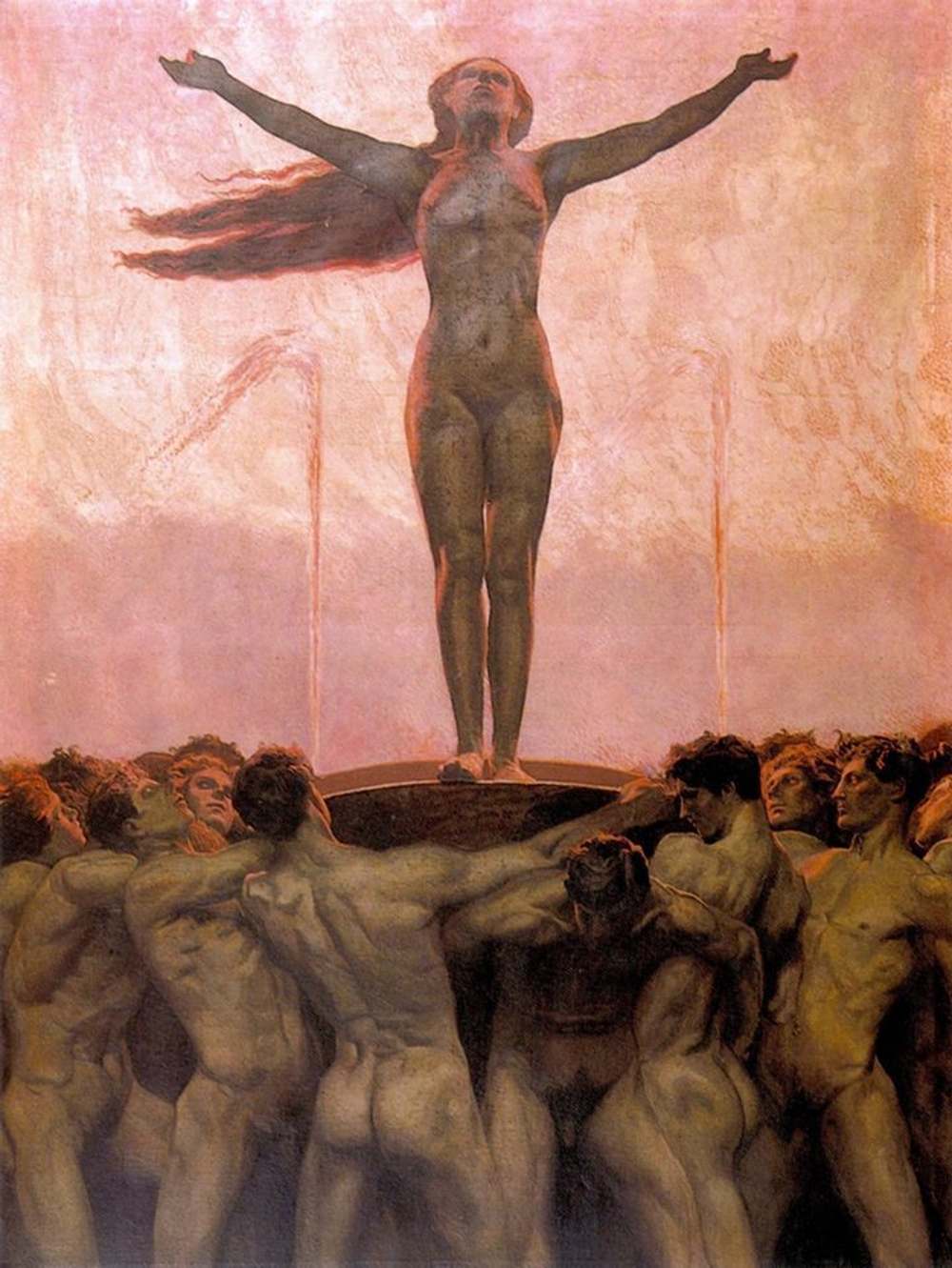 Шнайдер Саша (1870-1927) - эротическое искусство русского художника Rudolph Karl Alexander Schneider