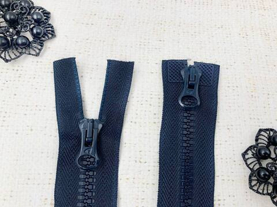 Молнии трактор АРТА-Ф 2077, Латвия, Т6, L 85 см, 2 бегунка, тёмно-синий