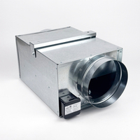 Вентилятор ВКП-160К канальный в прямоугольном корпусе для круглых воздуховодов 650 м3/час