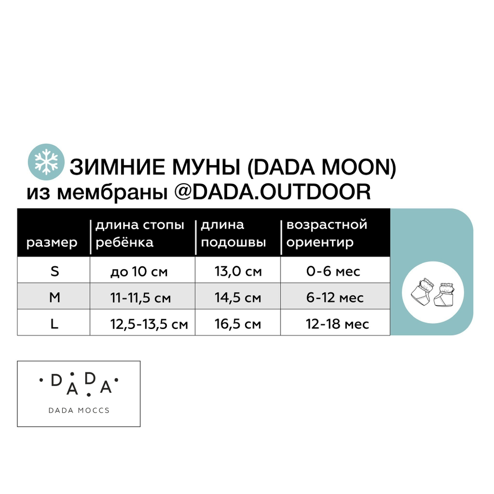 Dada Moon (голубые цветы)