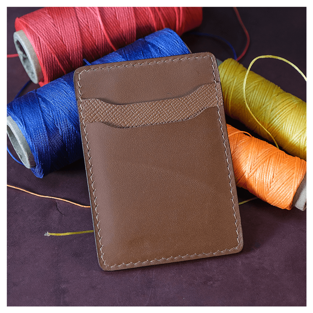 Кожаный картхолдер «Лисичка»