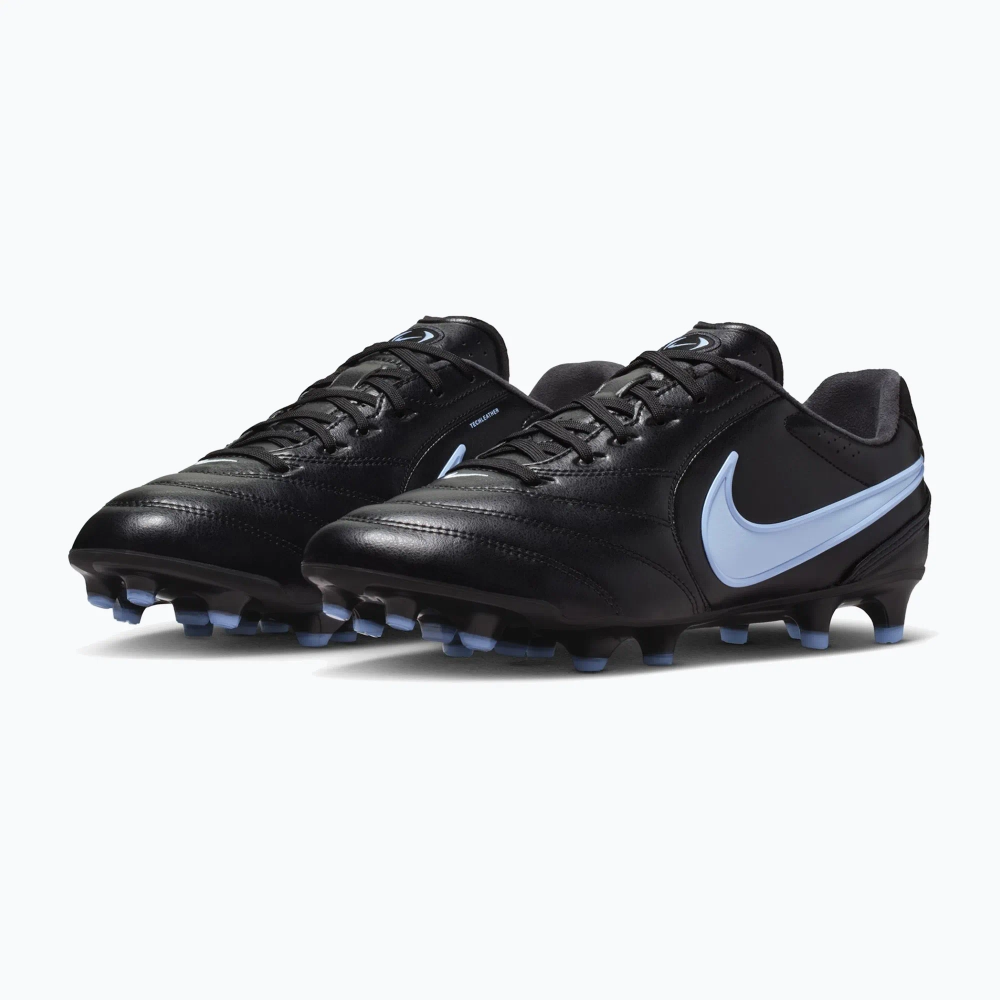Футбольные бутсы Nike Tiempo Ligera Pro FG black/ice blue/obsidian