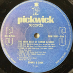 Sonny & Cher ‎– The Very Best Of Sonny And Cher (Англия 1981г.)