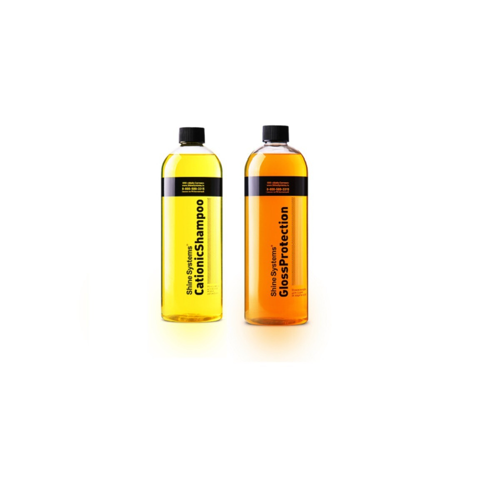 Набор для мойки кузова с блеском CationicShampoo+GlossProtection