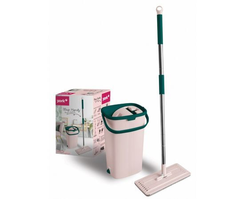 Набор для уборки YORK Хэнди с вертикальным отжимом (2 запаски)