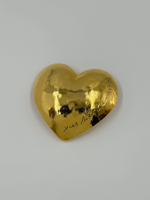 Брошь Сердце Yves Saint Laurent