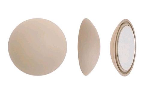 Ограничитель  дверной АЛЛЮР PB-02 ДЕМПФЕР БЕЖЕВЫЙ пластик. /10226