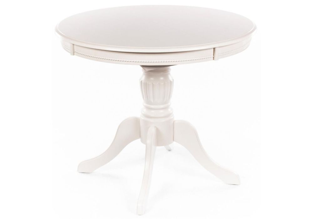 Стол раскладной Toskana 90(125)х90х75 молочно-белый