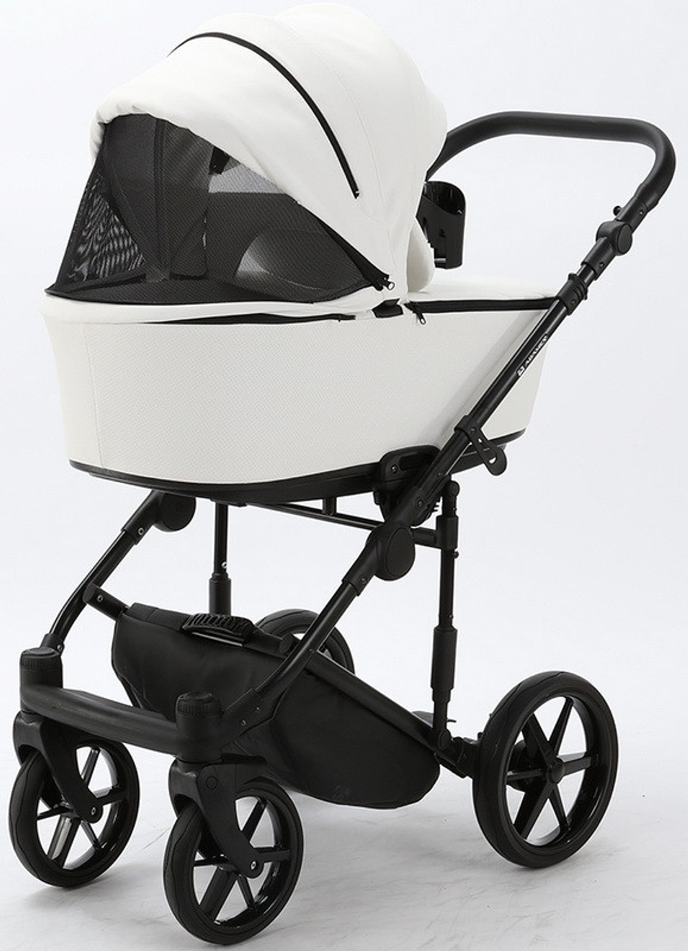 Детская коляска Adamex Zico Deluxe 3 в 1 Z-SA01 БЕЛ.КОЖА