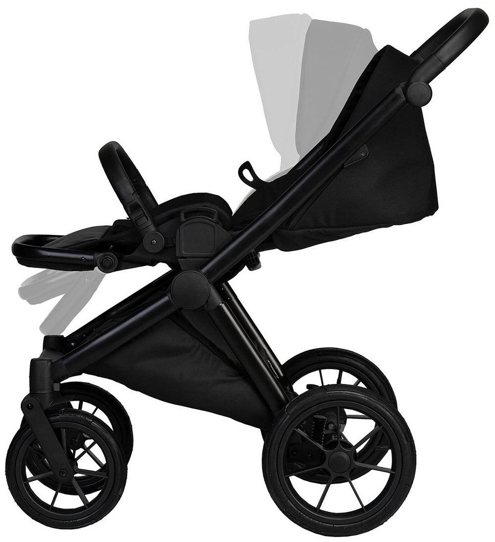 Детская коляска Indigo Solio 2 в 1 So06 черный