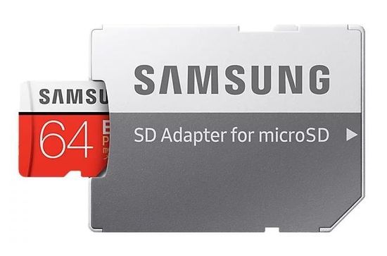Карта памяти Samsung microSDXC EVO Plus 64ГБ