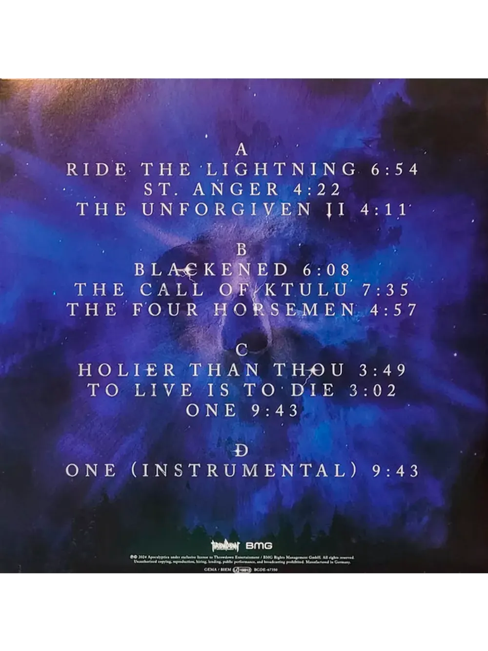 Apocalyptica. Plays Metallica Vol. 2 (Coloured) (2LP) 2024