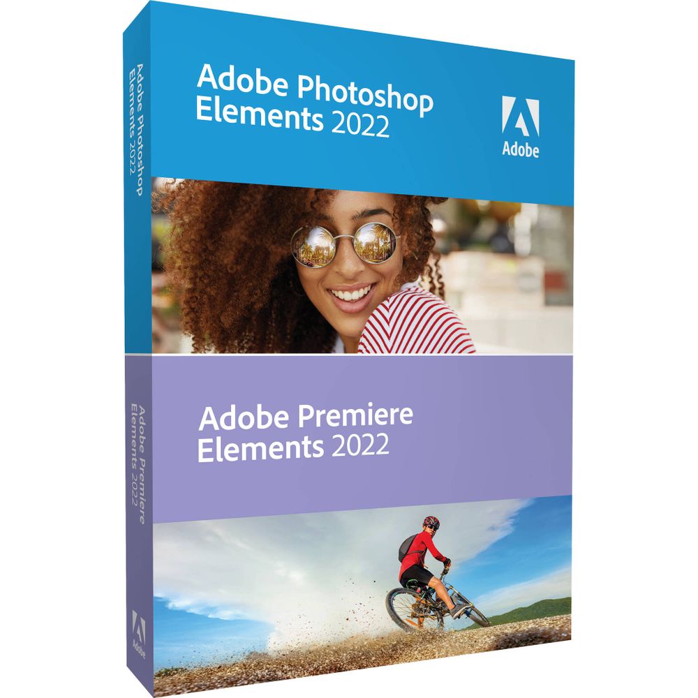 Adobe PHSP &amp; PREM Elements  2022 Multiple Platforms International English Upgrade License 1 User TLP Level