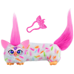 Hasbro Furby DJ Furblets - Berry-Cup-Cake Stretchable Interactive Mascot G1781