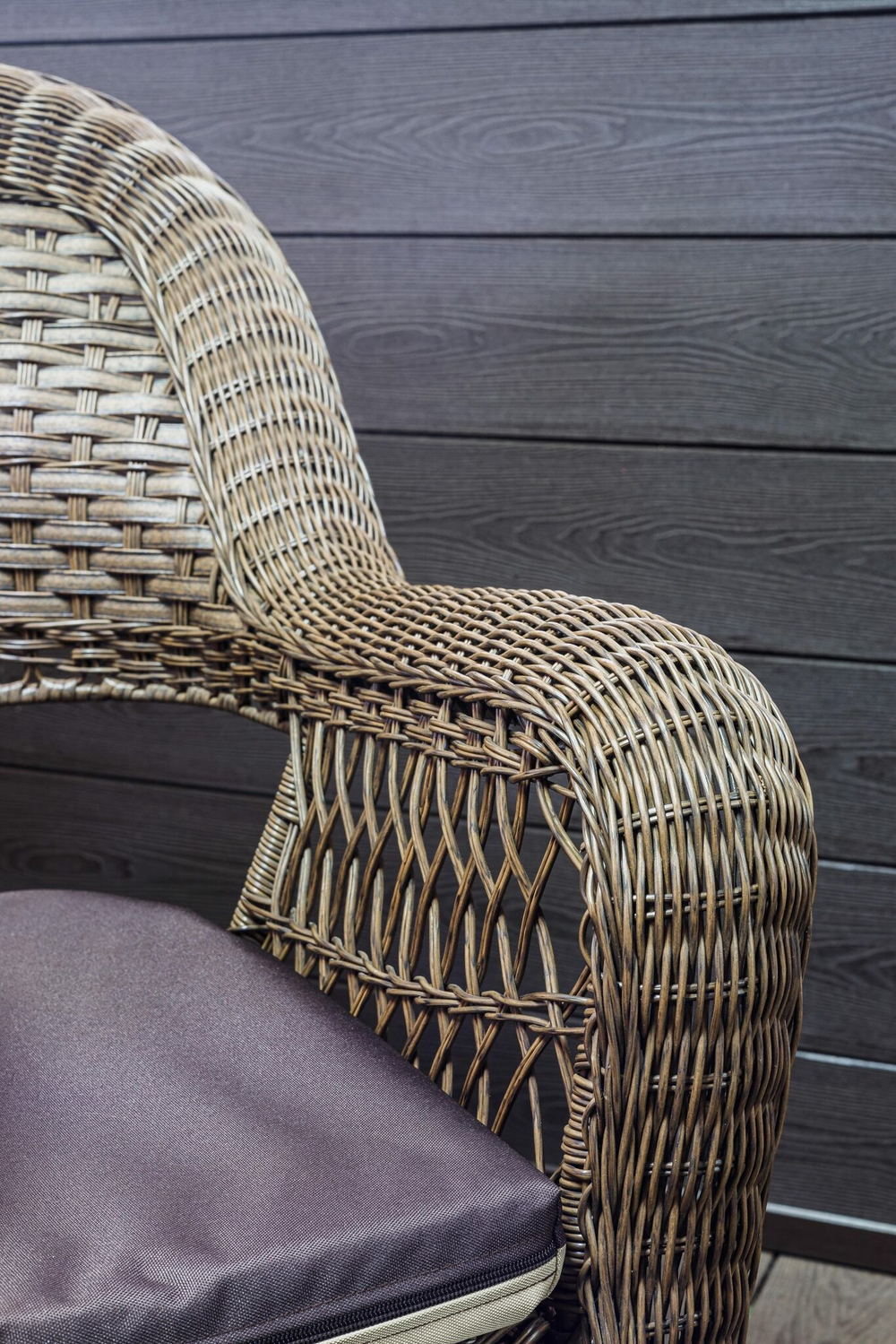 Комплект мебели из искусственного ротанга Мэдисон (Medison ) Сompany Set Brown с подушками на сидение