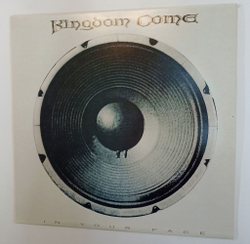 Винтажная виниловая пластинка LP Kingdom Come In Your Face (Югославия 1989)