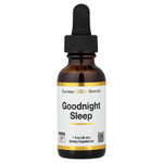 California Gold Nutrition, Goodnight Sleep, добавка для спокойного сна со свежими семенами молочного овса, зверобоем, шлемником и пассифлорой, 30 мл (1 жидк. унция)