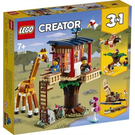 Конструктор LEGO Creator Домик на дереве сафари 31116