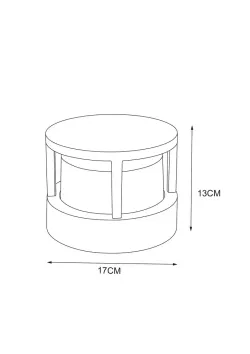 Уличный настенный светильник Arte Lamp