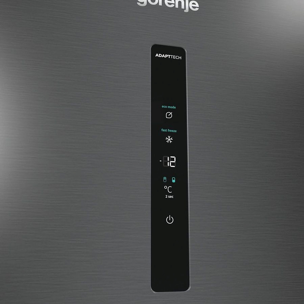 Отдельностоящий двухкамерный холодильник Gorenje NRK620EABXL4