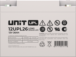Аккумулятор UNIT 12UPL26
