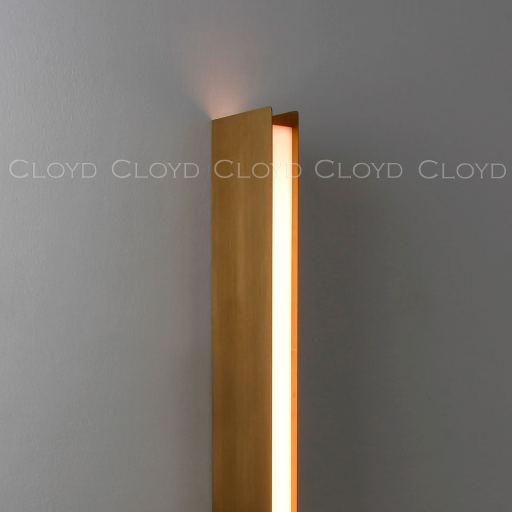 Бра Cloyd STROM W1 / выс. 100 см - латунь (арт.20314)