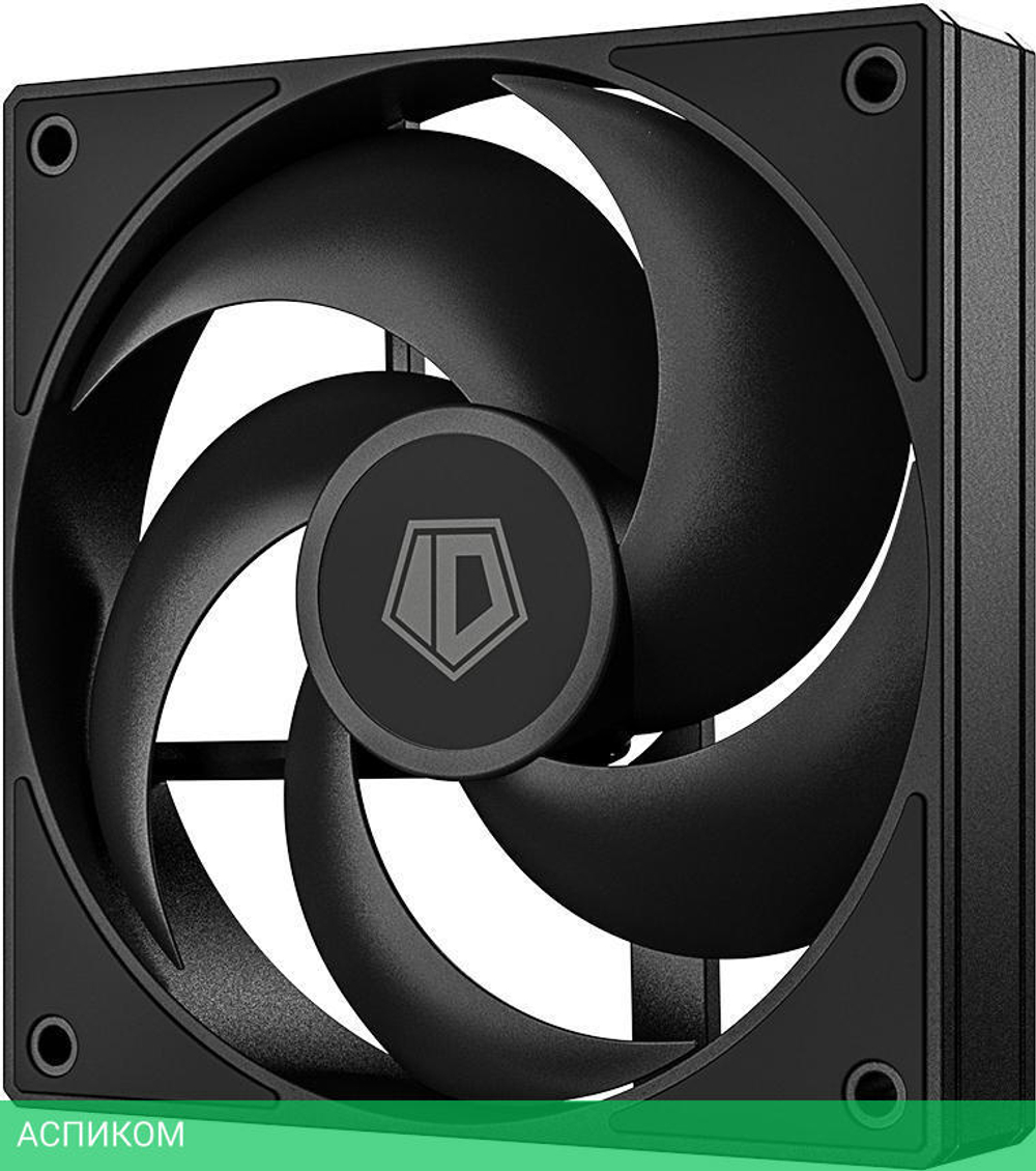Вентилятор для корпуса ID-Cooling AS-120-K Black