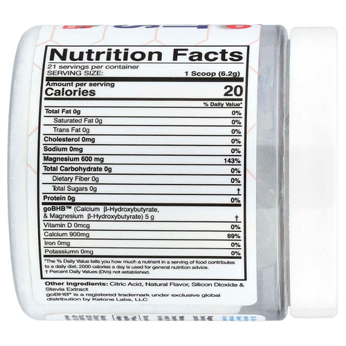 Divine Health, Компания Dr. Coliber MD, Keto Zone, быстрорастворимые кетоны, со вкусом малинового лимонада, 130 г (4,59 унции)