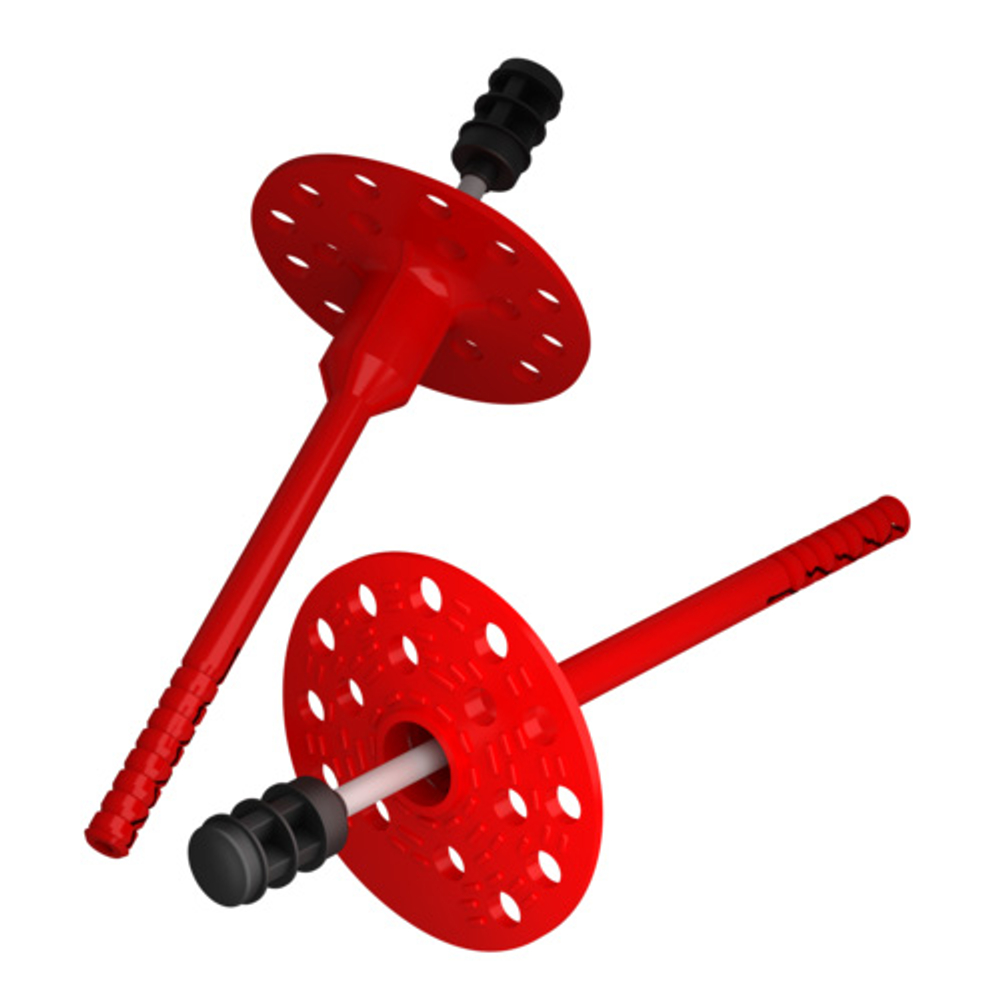 Дюбель для теплоизоляции 8х140 гвоздь с термоголовой (330шт/уп) Termoclip