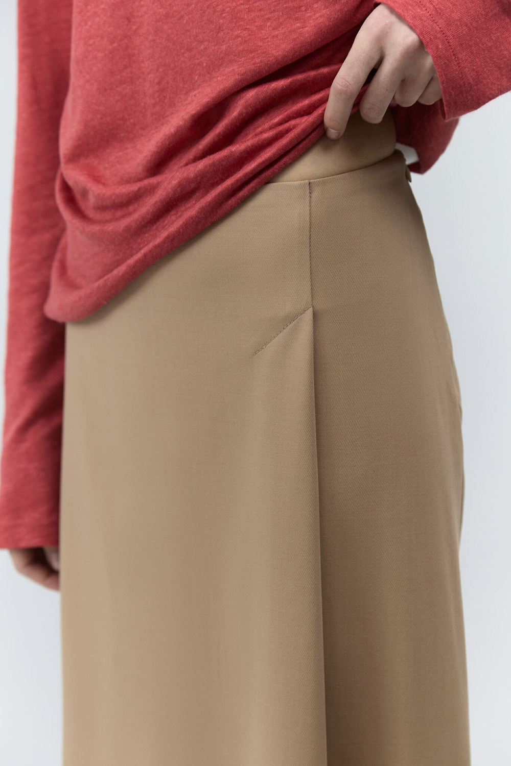 Юбка асимметричная