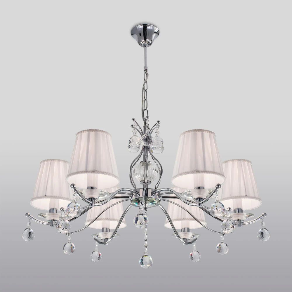 Citilux Шелли CL438161 Люстра подвесная с абажурами Хром