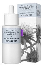 RAWQUEST Сыворотка для лица с экстрактом расторопши - MILK THISTLE BRIGHTENING SPA AMPOULE ,50 мл