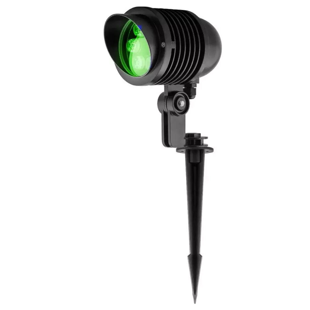 Светильник LED тротуарный (грунтовый) на колышке SP2705 6W зеленый 85-265V IP65 Feron