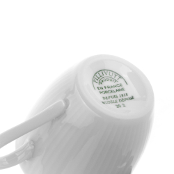 Чашка кофейная с блюдцем 90мл Pillivuyt Plisse-Toulouse