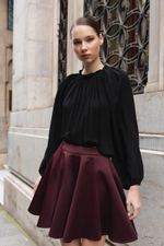 БЛУЗА ВОЗДУШНАЯ СО СКЛАДКАМИ