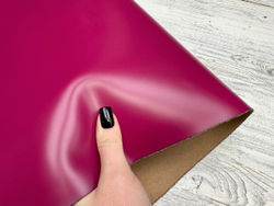 Bolero Opaco Fuxia (1,5-1,7 мм), цв. Розовый, натуральная кожа