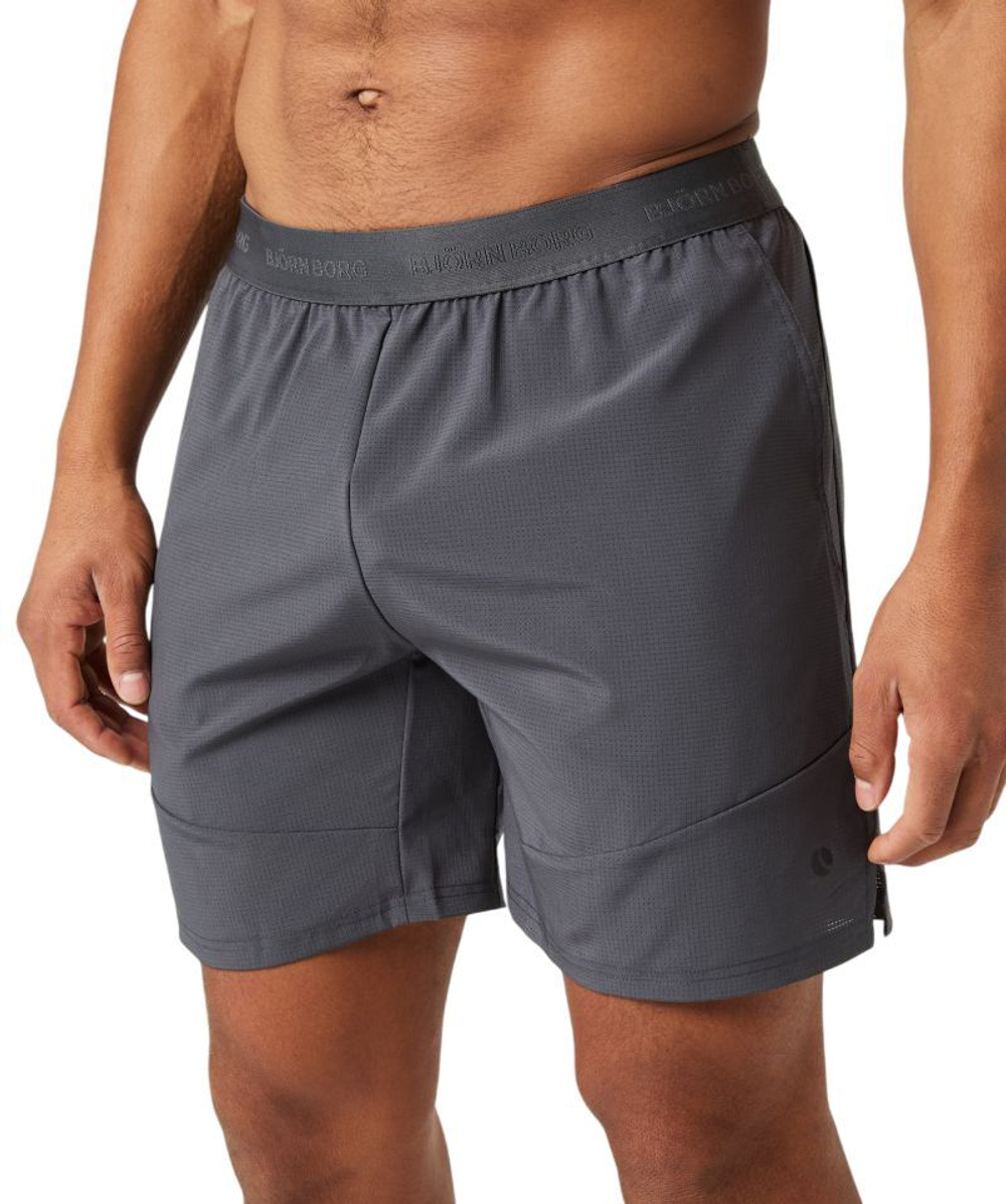 Мужские теннисные шорты Björn Borg Ace Pro 7in - asphalt