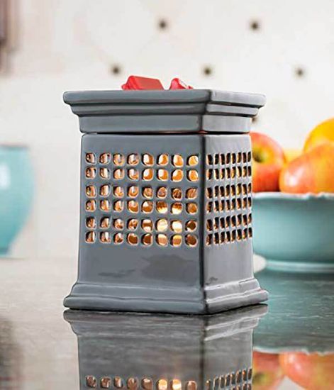 Аромасветильник настольный Куб керамика, Candle Warmers