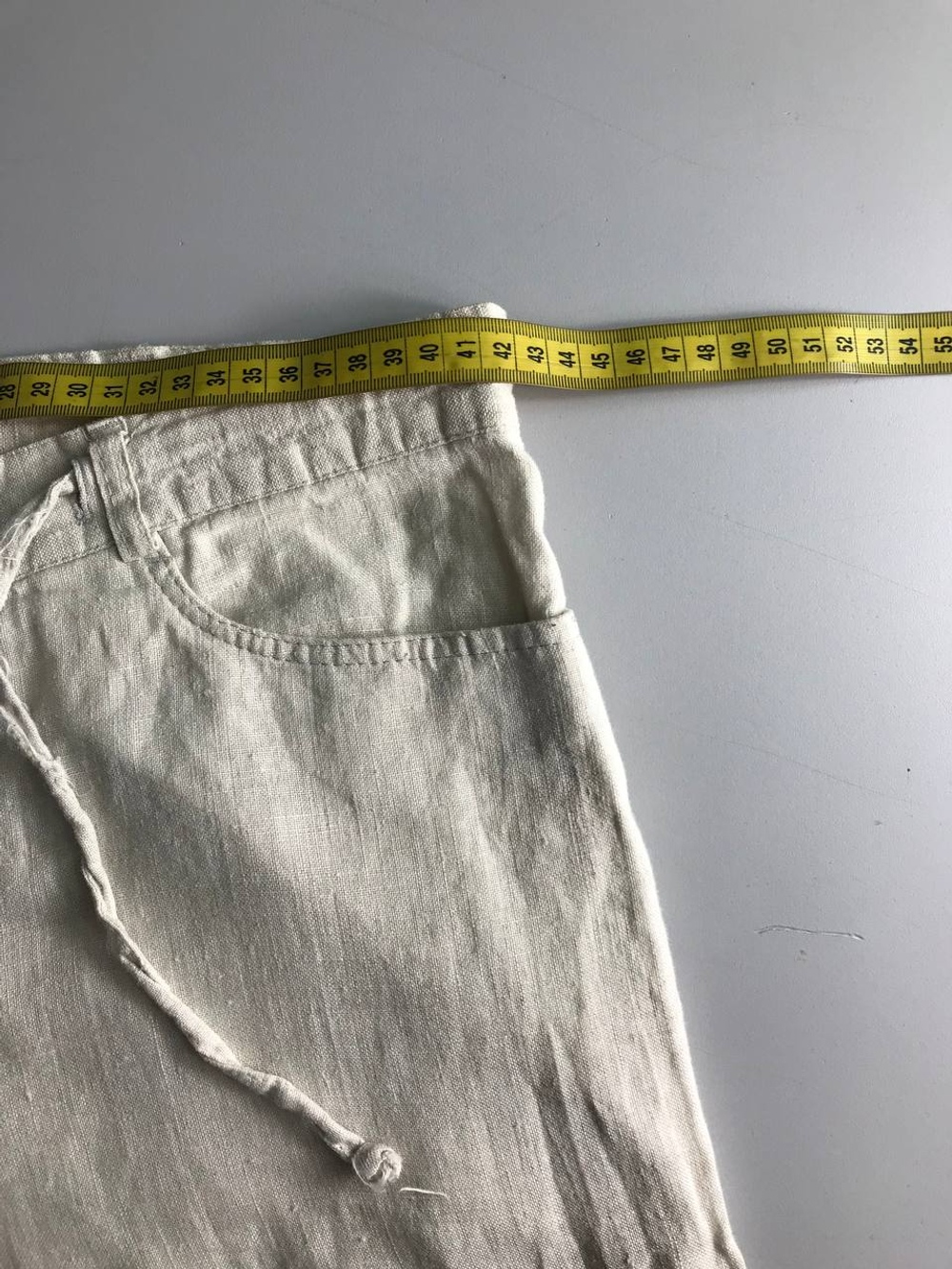 Брюки ShaleyDevice льняные, маркировка L, визуально на 50 размер