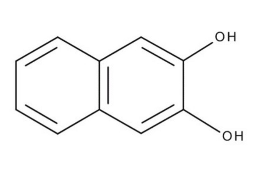 2,3-дигидроксинафталин - формула