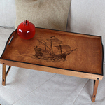 Столик-поднос "История мореплавания"