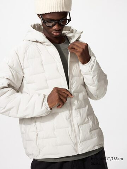 UNIQLO Куртка PUFFERTECH, белый