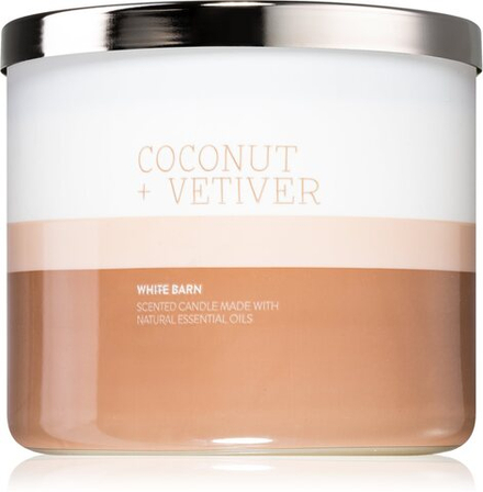 Bath & Body Works Coconut + Vetiver - ароматическая свеча /   411  g  / GTIN 667557281988
