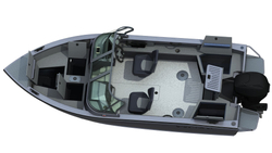 Катер-лодка алюминиевая SIBERIA S4 (mod 2)