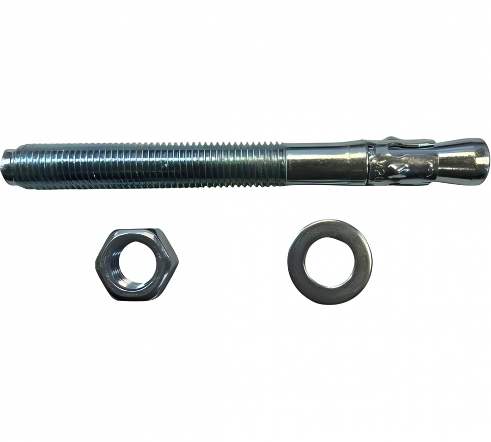 Анкер клиновой Great Wolf белый цинк, М20x200 мм, 1 шт. GWL001