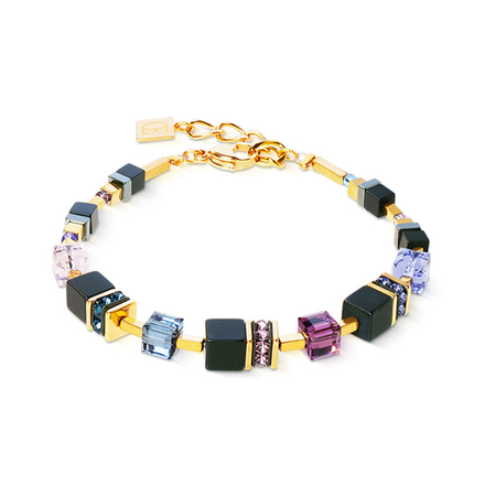 Браслет Coeur de Lion Black-Purple 3043/30-1308