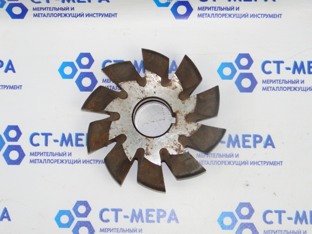 Фреза дисковая зуборезная М9 №3 1/2 HSS Z=10 dпос=32 D=123