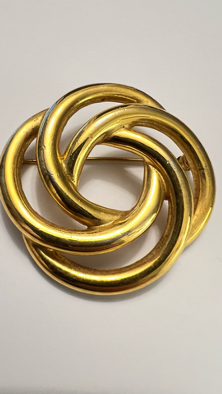 Стильная брошь веночек Monet