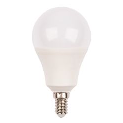 LED-G60-12W-3000K-E14-FR-NR Лампа светодиодная. Форма шар. матовая. Серия Norma. Теплый белый свет 3000K. Картон. ТМ Volpe