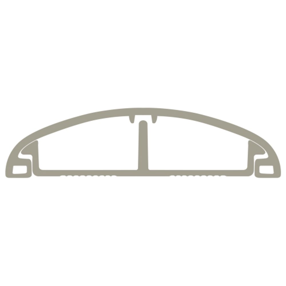 Кабель-канал ЭРА KK-50-12-FGС напольный серый бетон RAL 7023 50х12мм 48м